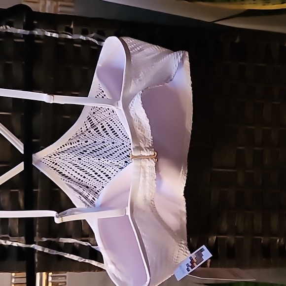 NWT Crotched Molded Cups adjustable strap bikini swim bathing yoga top - Picture 2 of 11